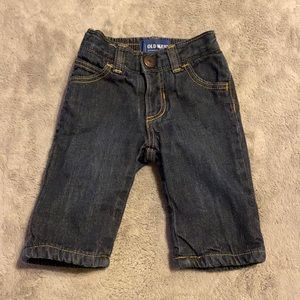 Old Navy Fleece Lined Jeans 3-6 months